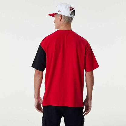 T-shirt Chicago Bulls New Era rosso