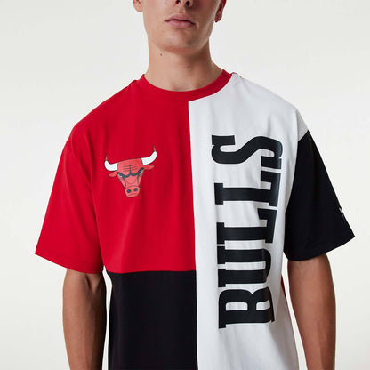 T-shirt Chicago Bulls New Era rosso