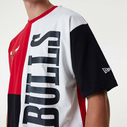 T-shirt Chicago Bulls New Era rosso