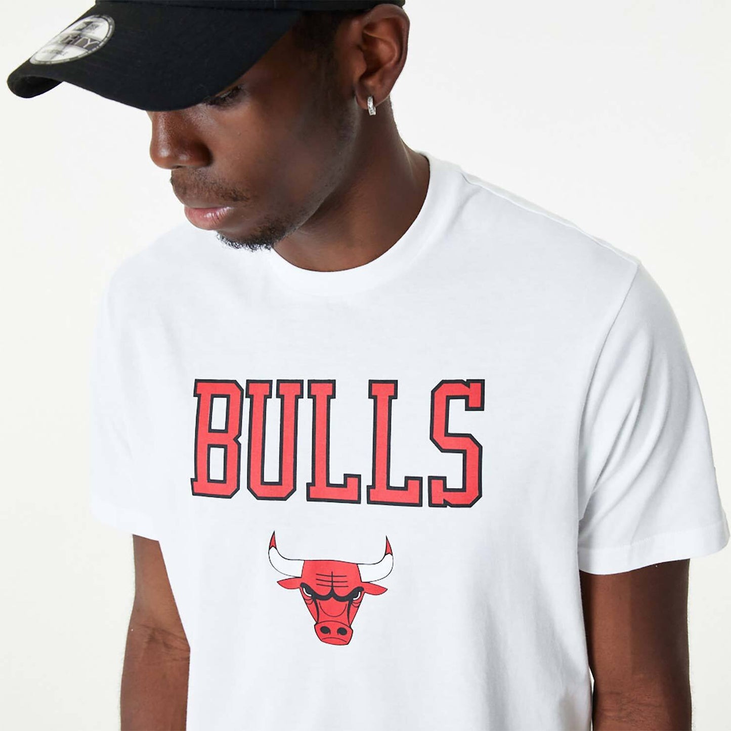 T-shirt Chicago Bulls New Era bianco