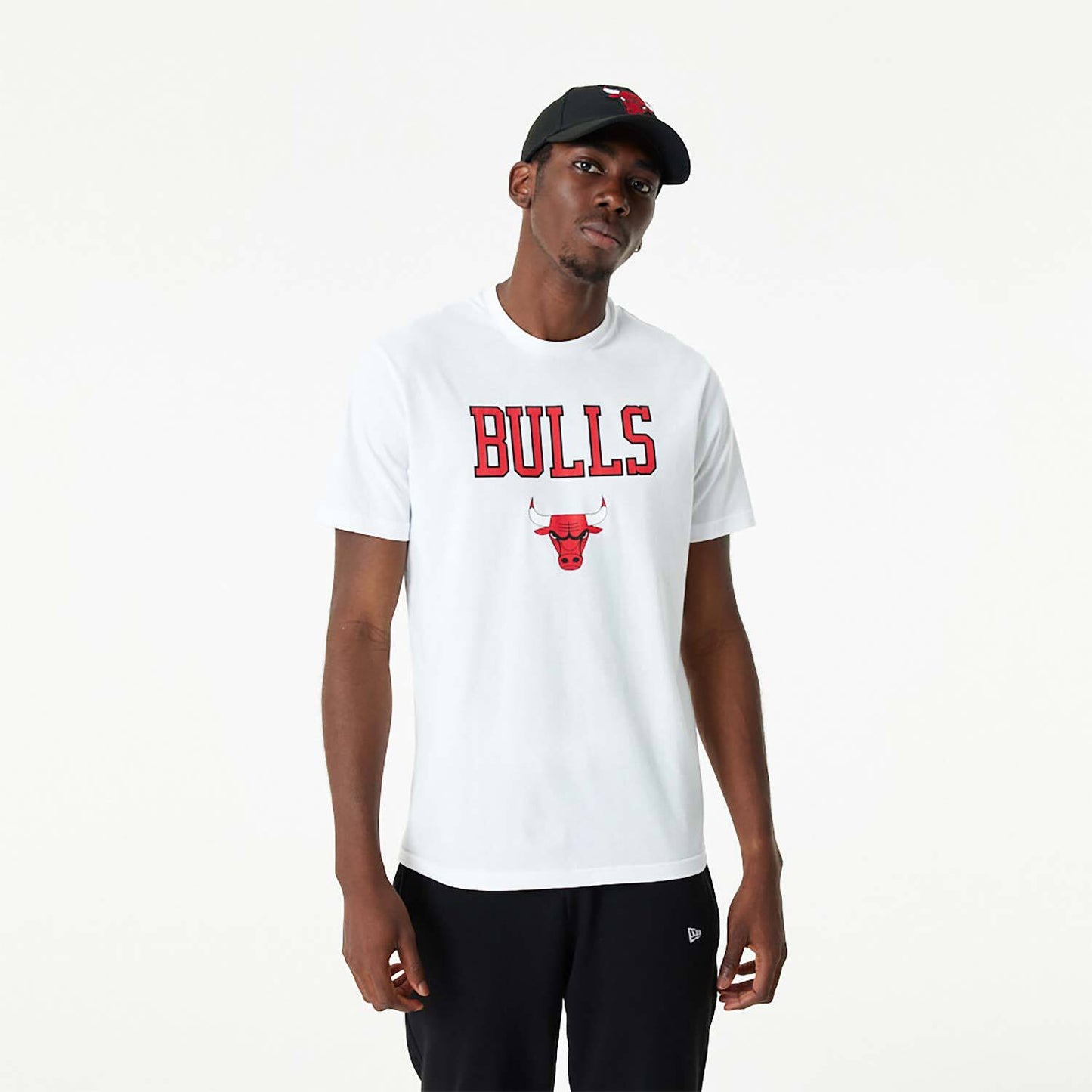 T-shirt Chicago Bulls New Era bianco