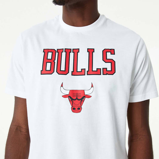 T-shirt Chicago Bulls New Era bianco