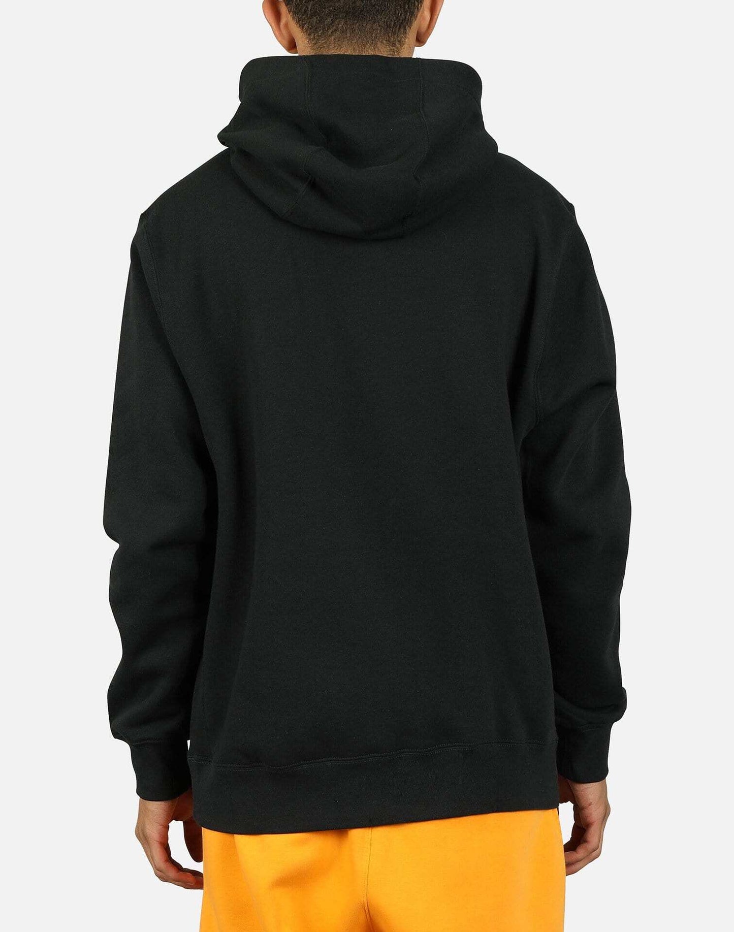 Felpa con cappuccio felpata Nike nero