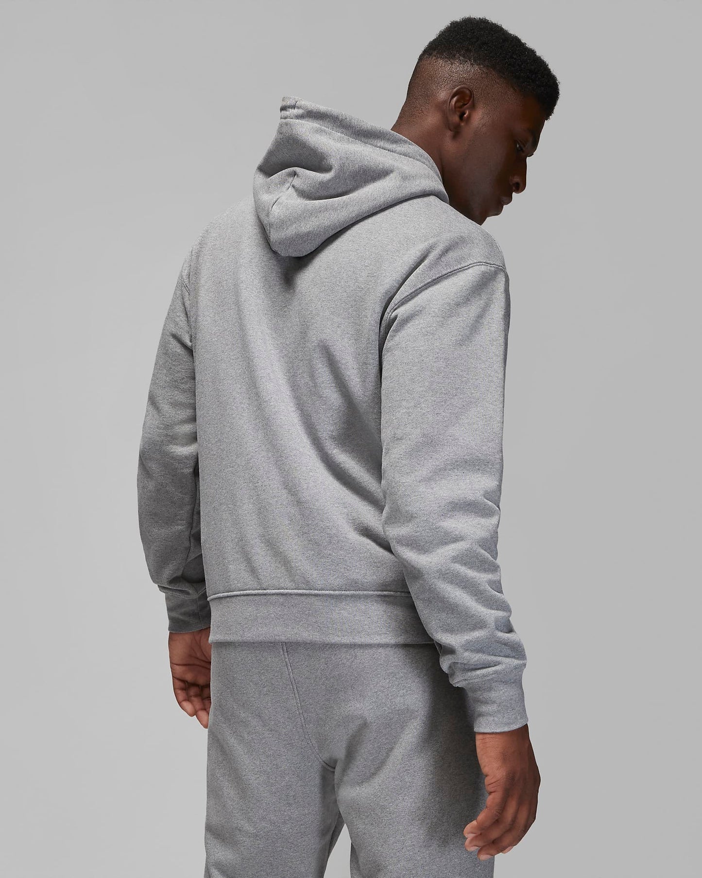 Felpa con cappuccio Jordan grigio