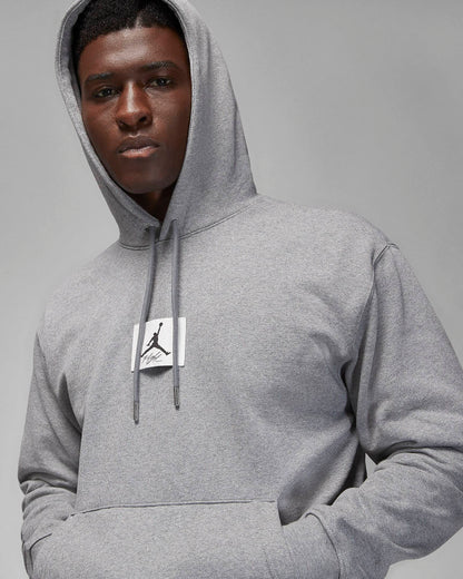 Felpa con cappuccio Jordan grigio
