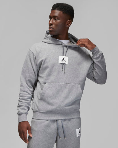 Felpa con cappuccio Jordan grigio