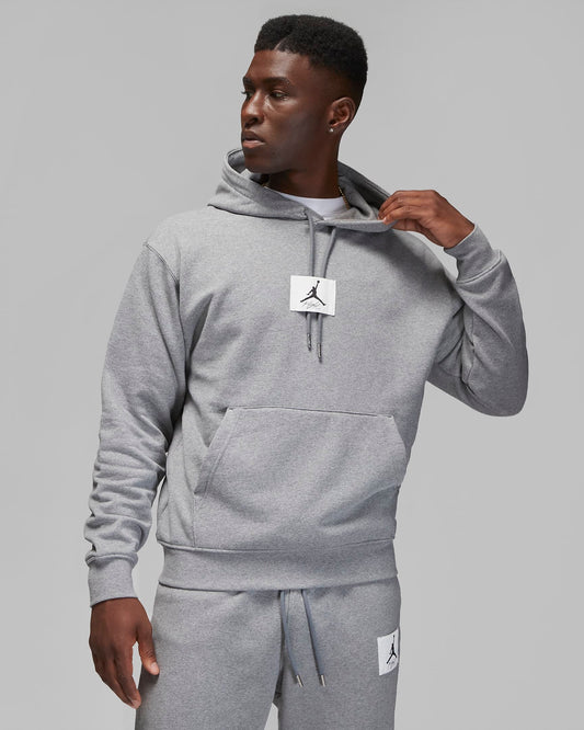 Felpa con cappuccio Jordan grigio