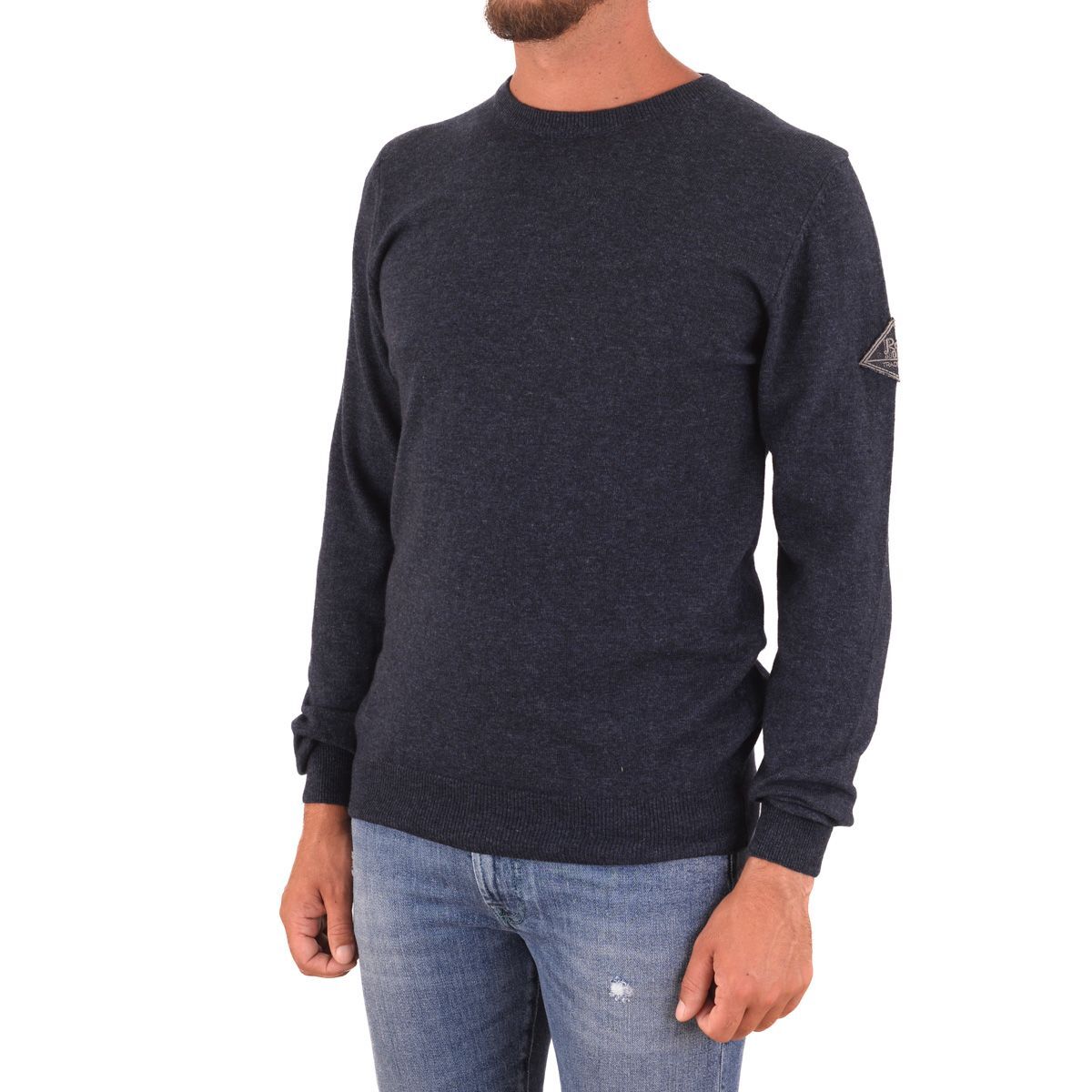 Maglione Regular Roy Roger's blu