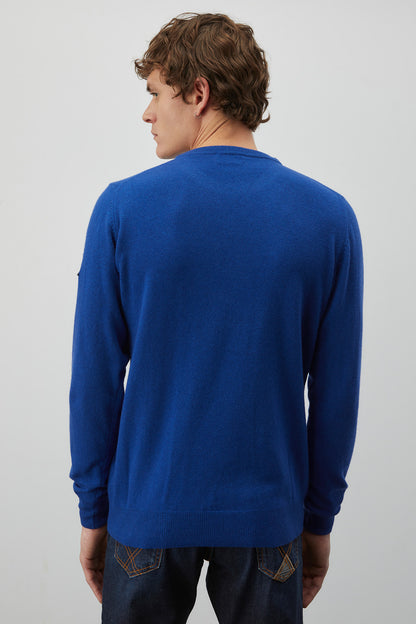 Maglione Regular Roy Roger's blu