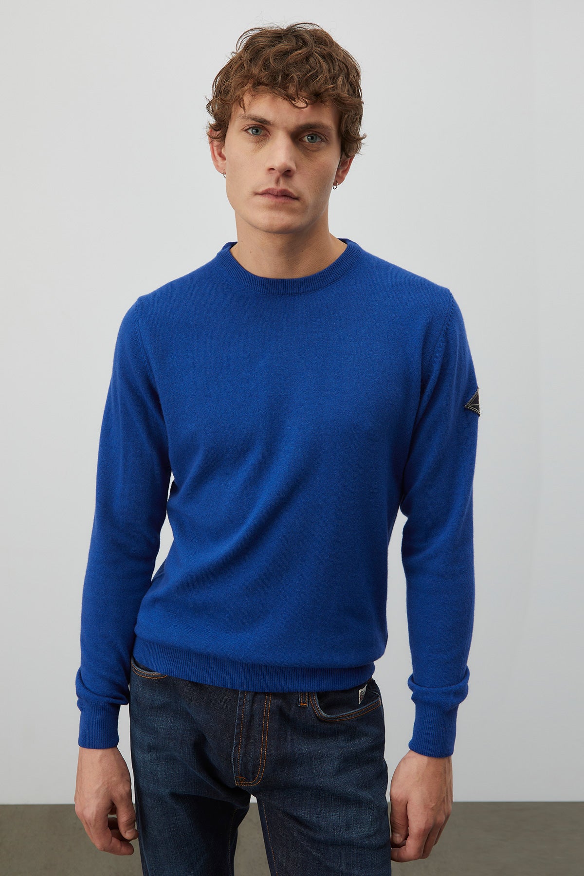 Maglione Regular Roy Roger's blu