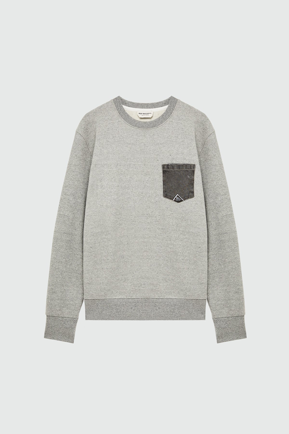 Jeans Regular felpata Roy Roger's grigio
