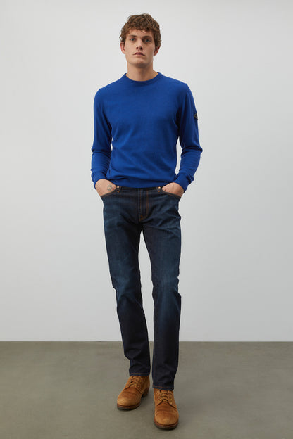 Maglione Regular Roy Roger's blu