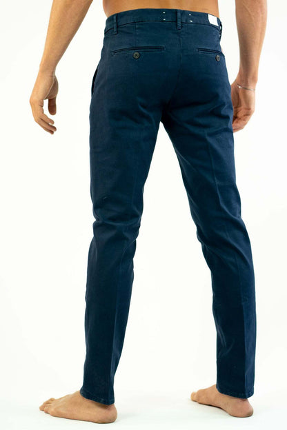Pantaloni Slim Roy Roger's blu
