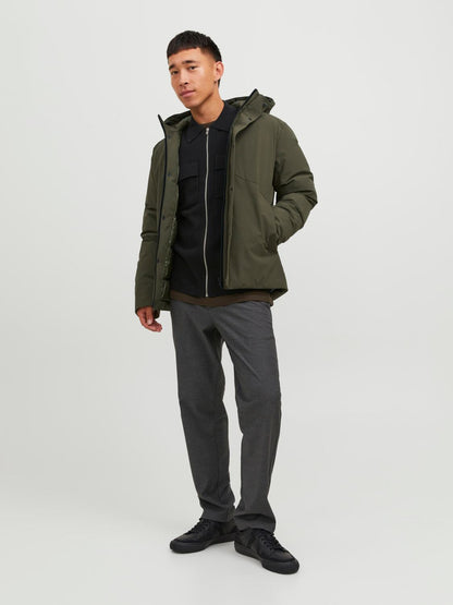 Giacca con cappuccio Jack&Jones verde