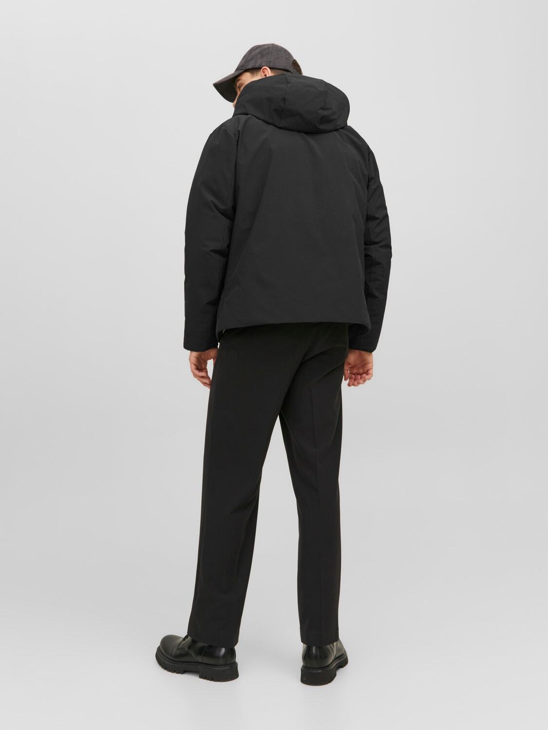 Giacca con cappuccio Jack&Jones nero
