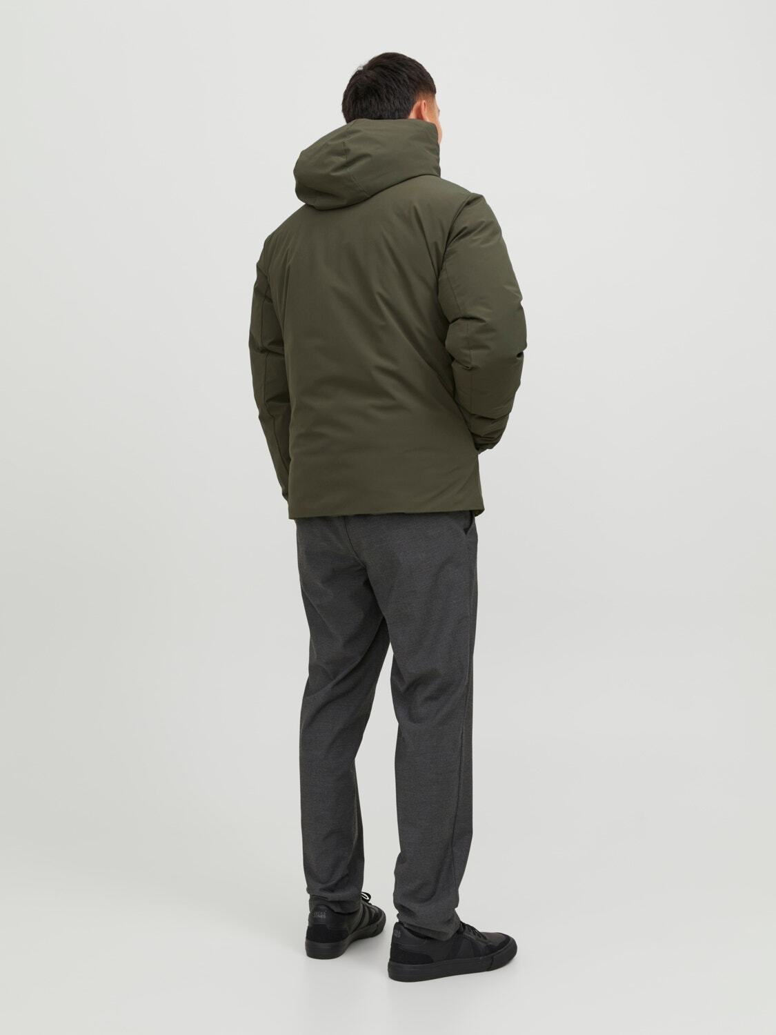 Giacca con cappuccio Jack&Jones verde