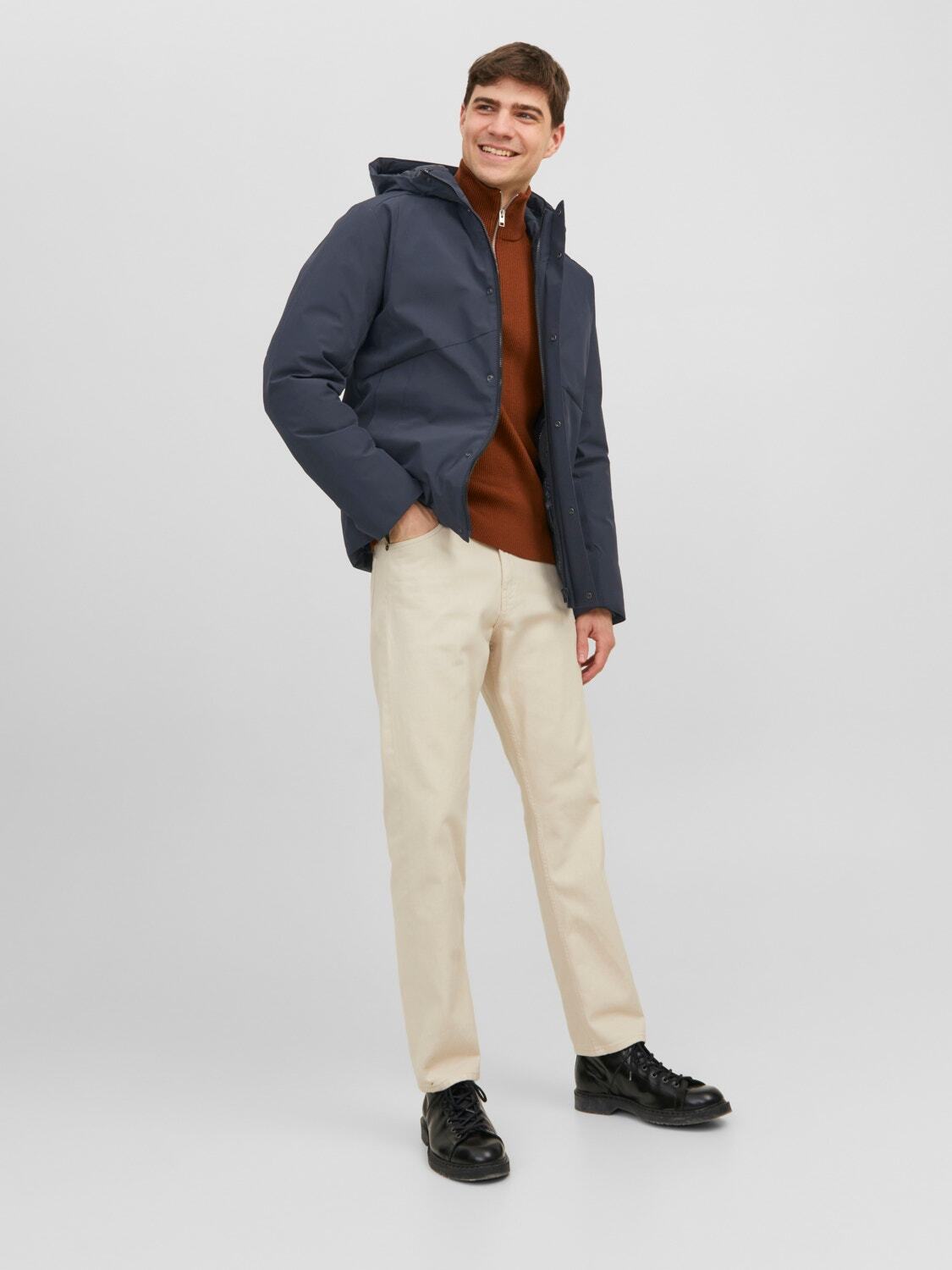 Giacca con cappuccio Jack&Jones blu