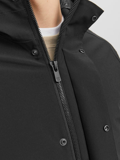Giacca con cappuccio Jack&Jones nero