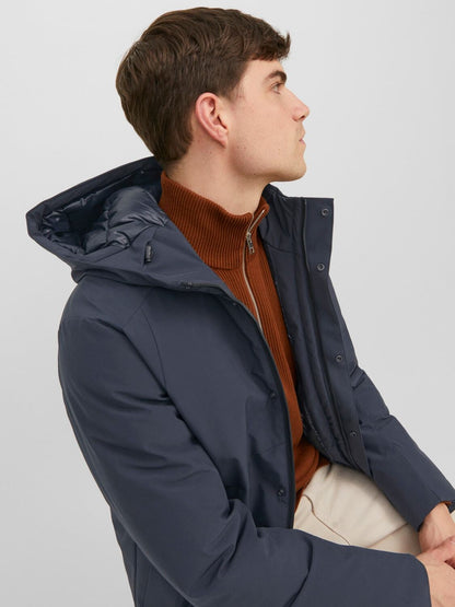 Giacca con cappuccio Jack&Jones blu