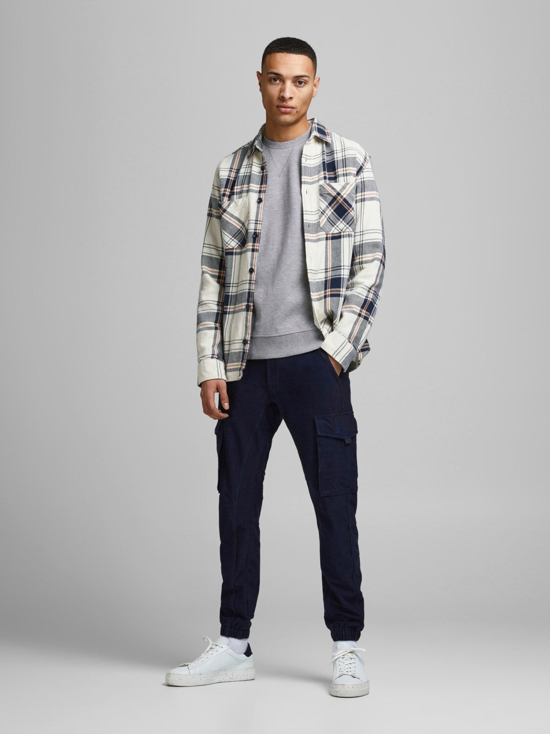 Felpa Jack&Jones grigio
