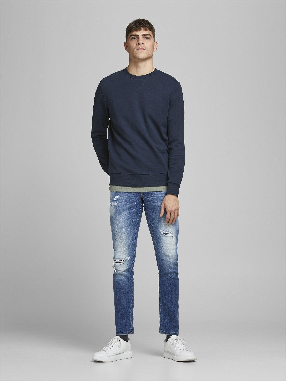 Felpa Jack&Jones blu