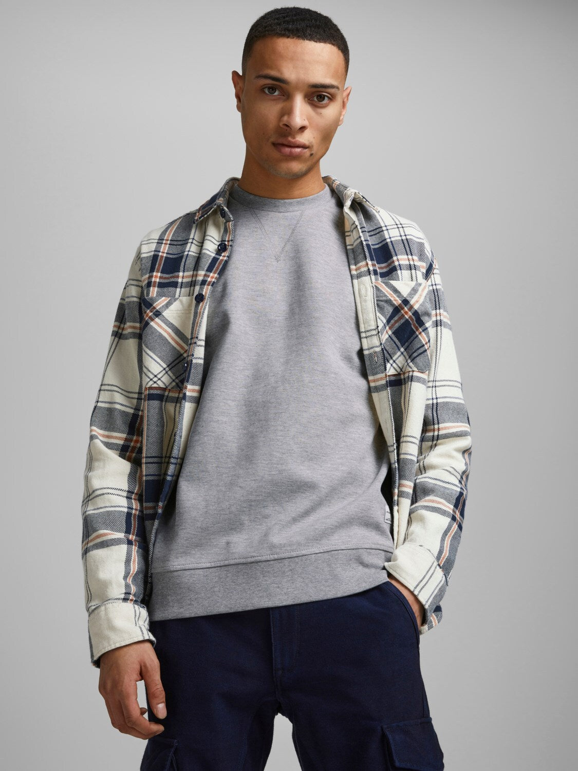 Felpa Jack&Jones grigio