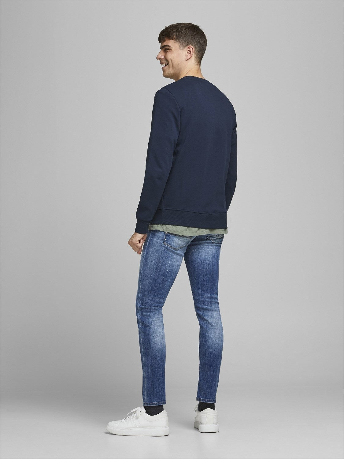 Felpa Jack&Jones blu