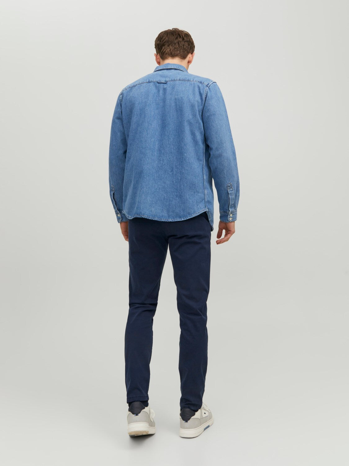 Pantaloni Slim Jack&Jones blu