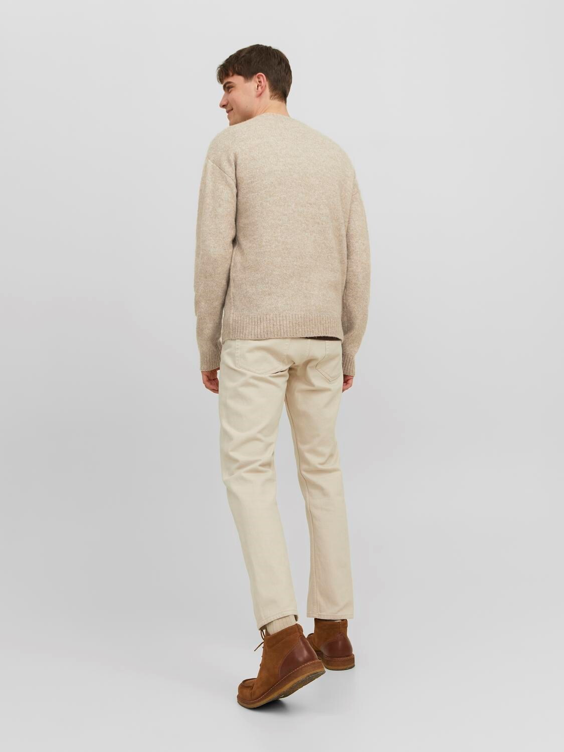 Maglione Loose Jack&Jones beige