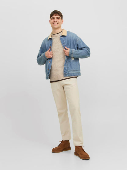 Maglione Loose Jack&Jones beige