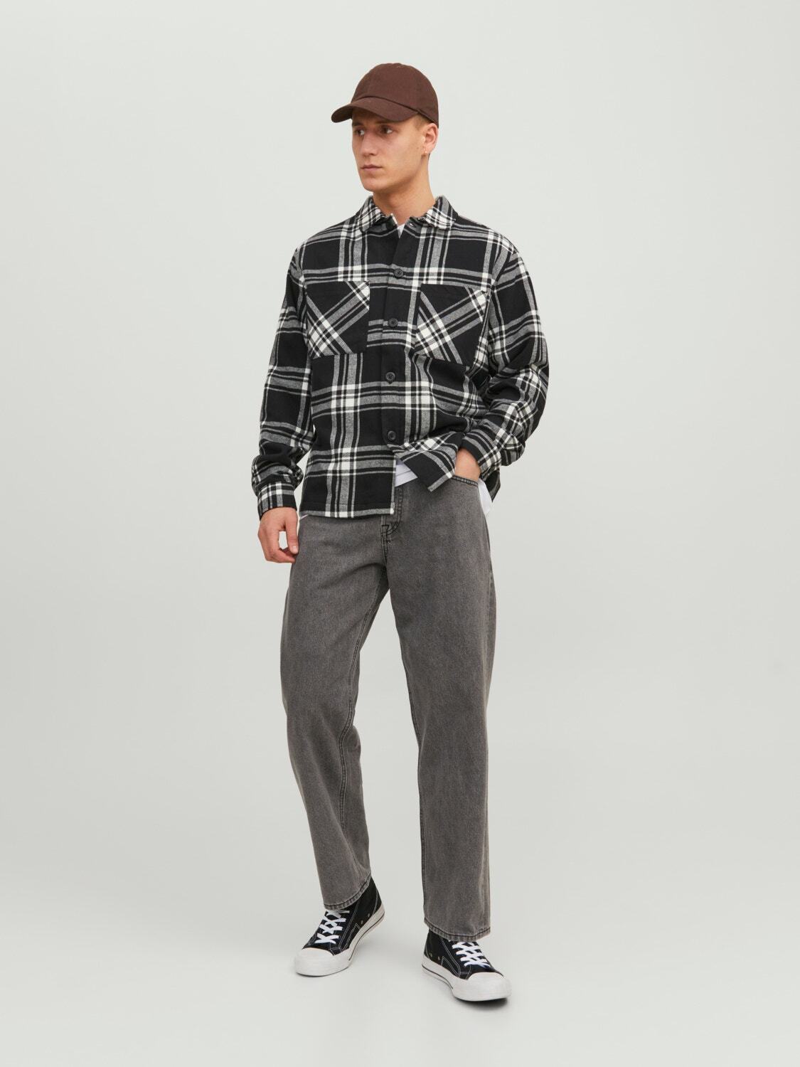 Jeans Eddie Loose Jack&Jones grigio