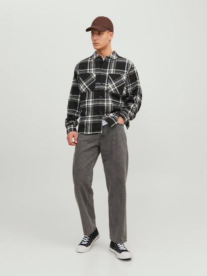Jeans Eddie Loose Jack&Jones grigio