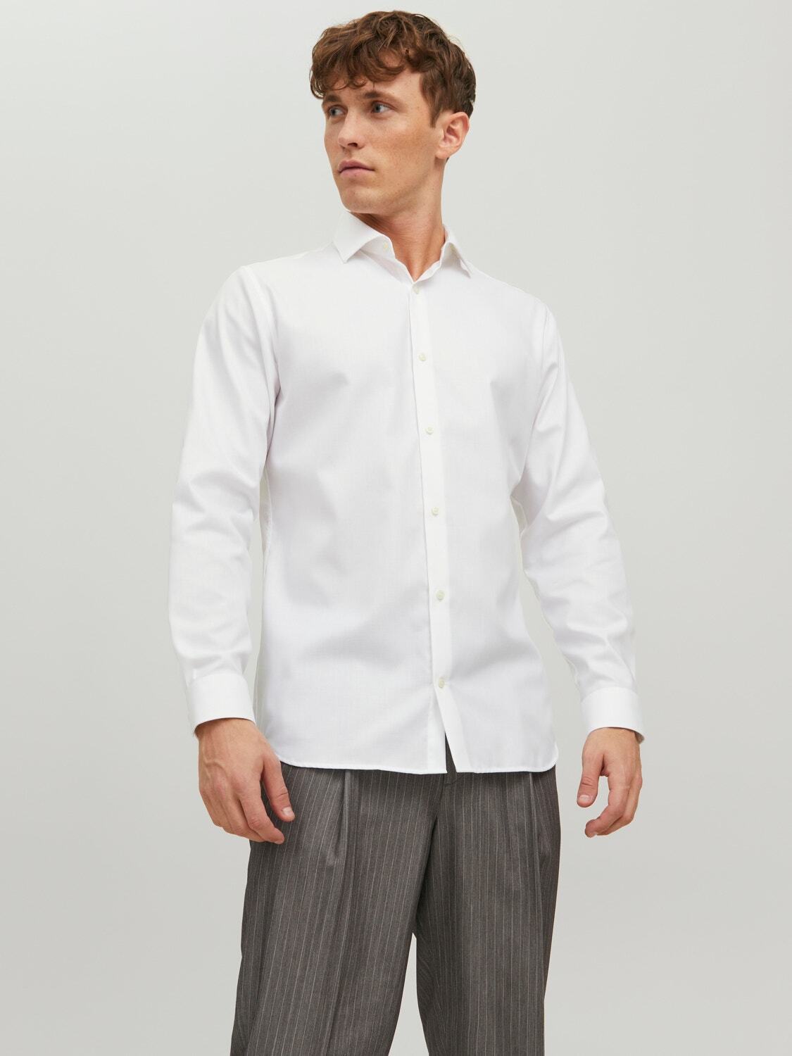 Camicia Slim Jack&Jones bianco