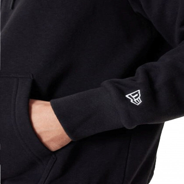 Giacca Chicago Bulls con cappuccio New Era nero