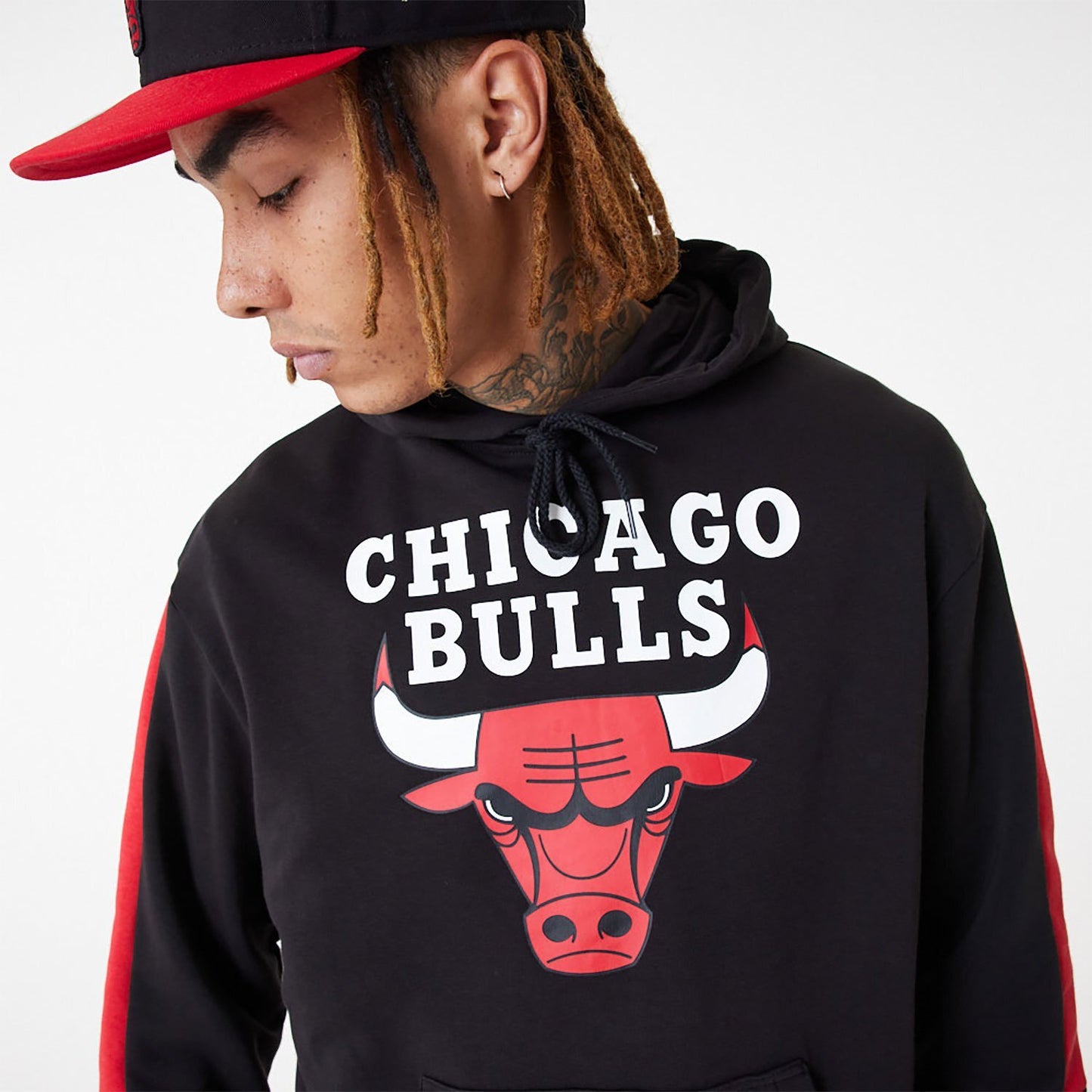 Felpa Chicago Bulls Loose New Era nero