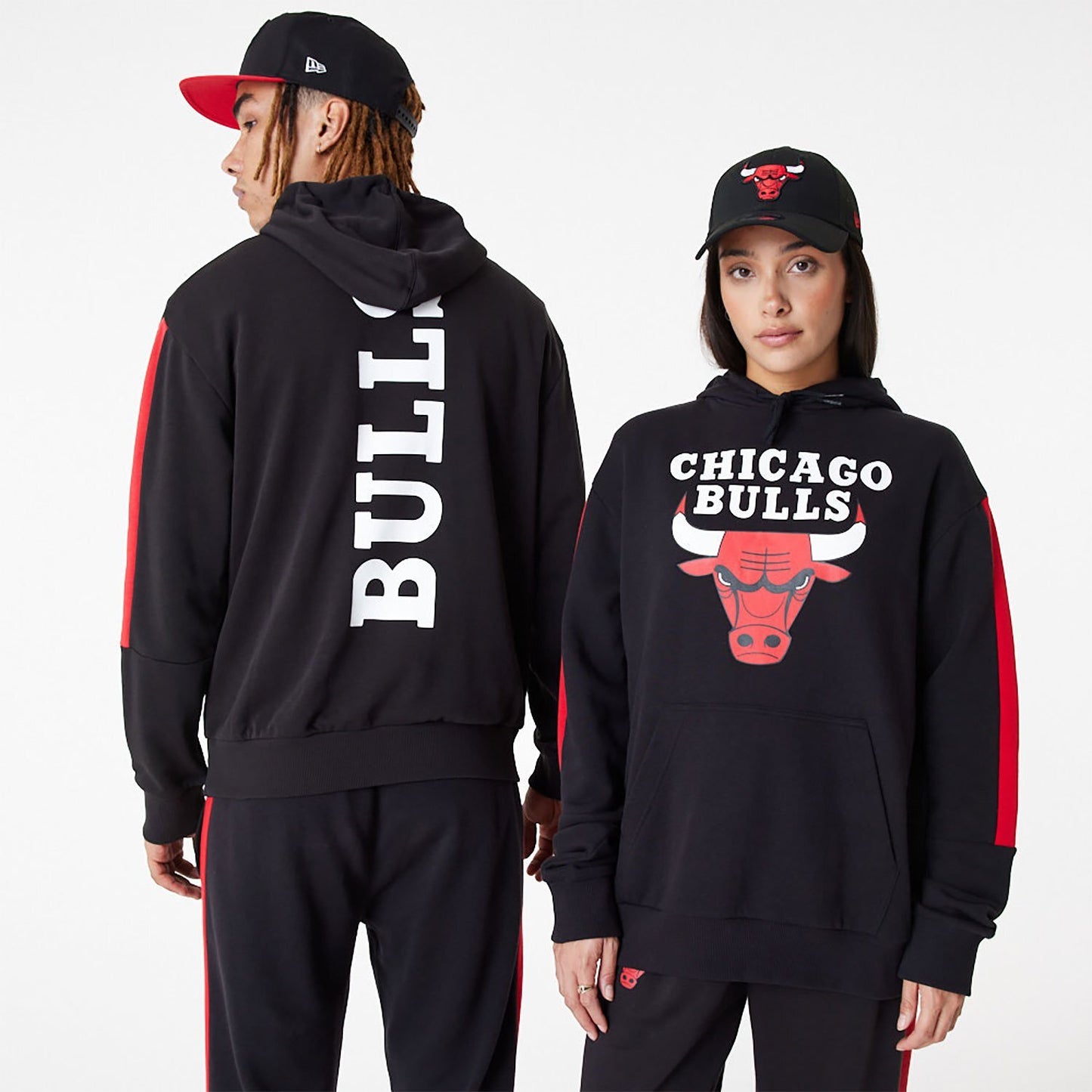 Felpa Chicago Bulls Loose New Era nero