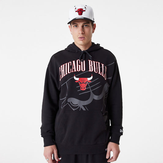 Felpa Chicago Bulls Loose New Era nero