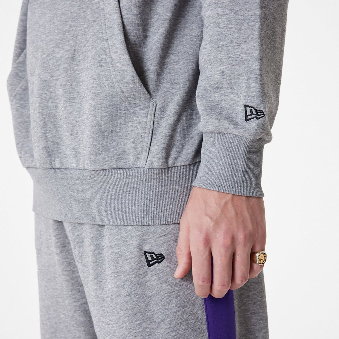 Felpa LA Lakers Loose New Era grigio