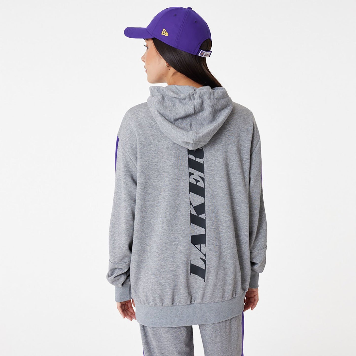 Felpa LA Lakers Loose New Era grigio