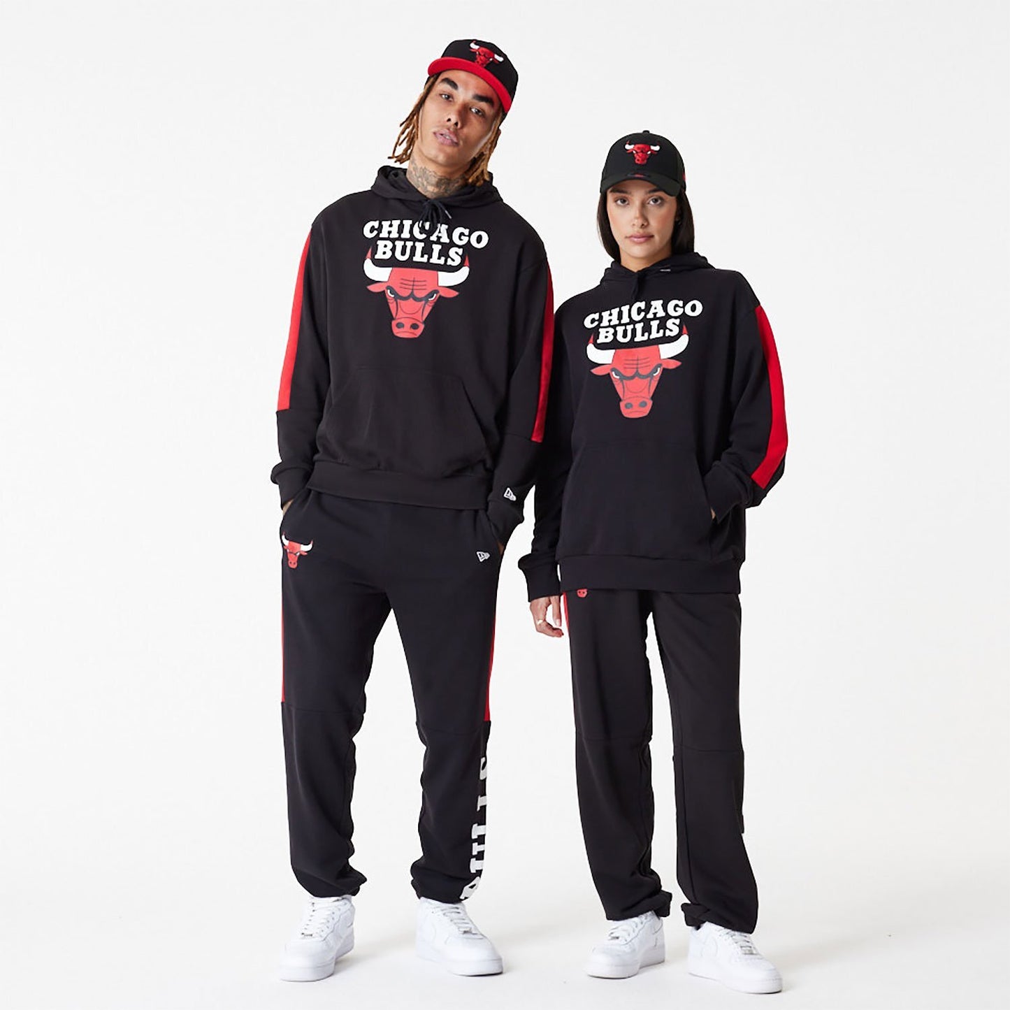 Felpa Chicago Bulls Loose New Era nero