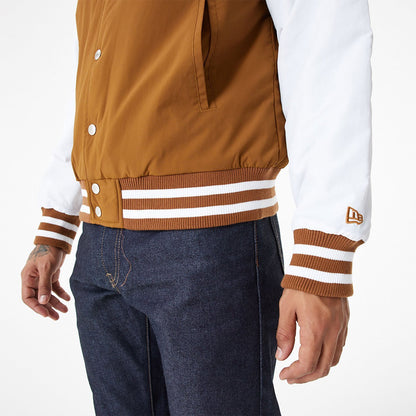 Giacca New Era marrone