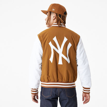 Giacca New Era marrone