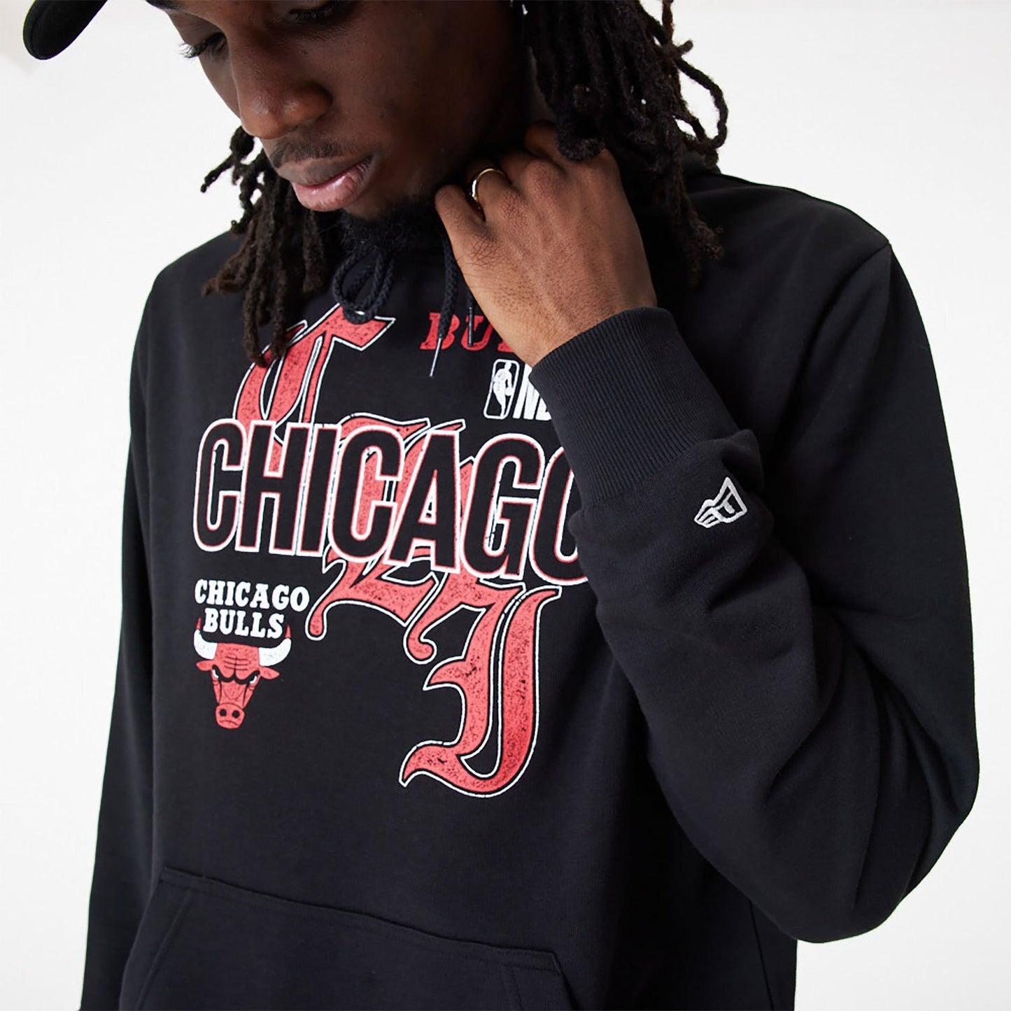Felpa Chicago Bulls Loose New Era nero