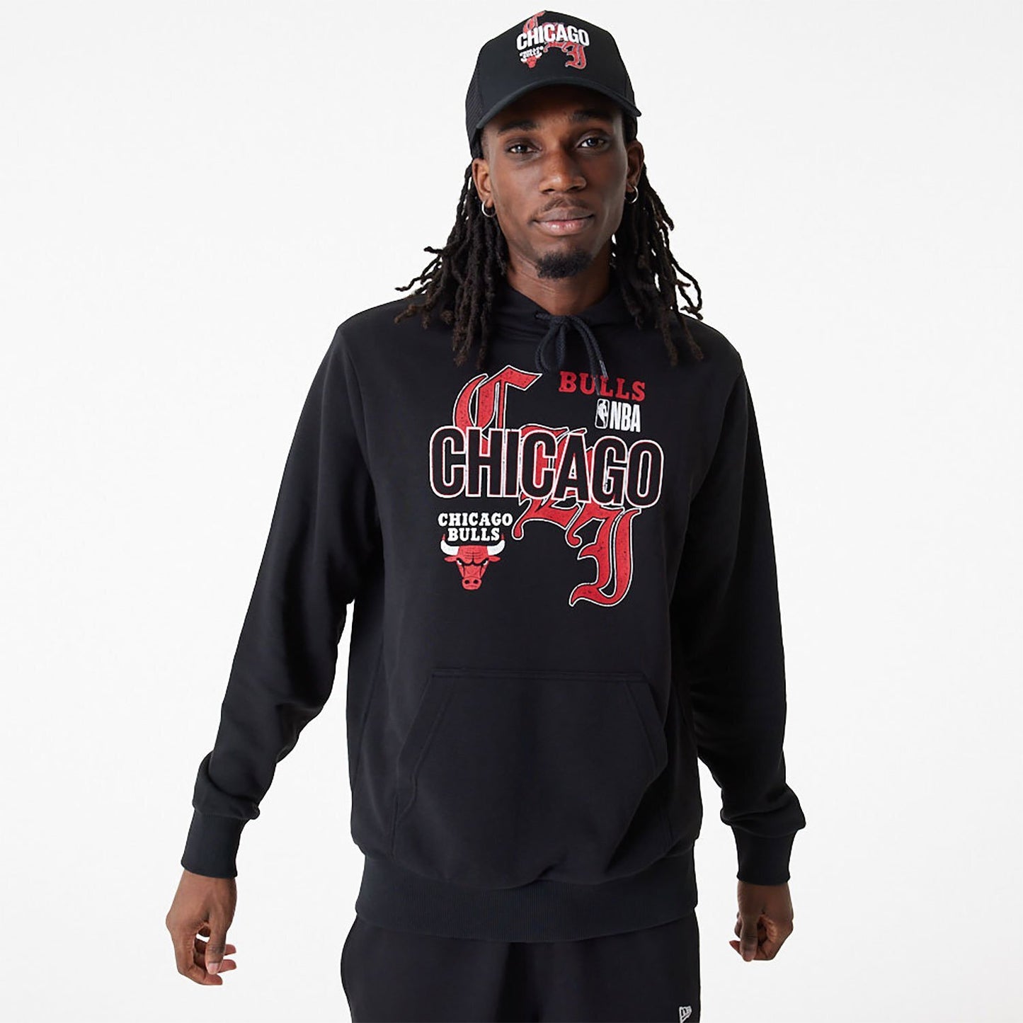 Felpa Chicago Bulls Loose New Era nero