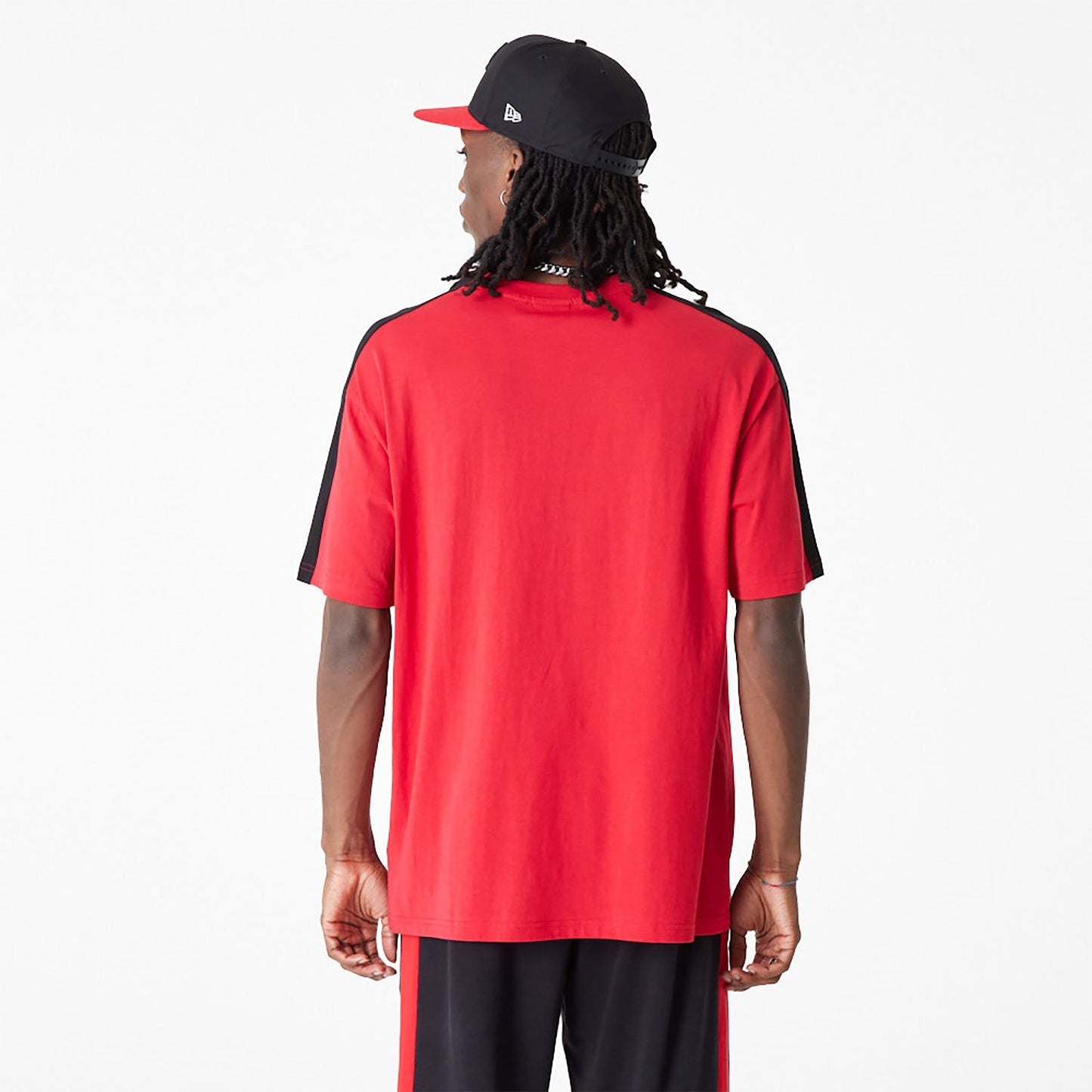 T-shirt Chicago Bulls New Era rosso