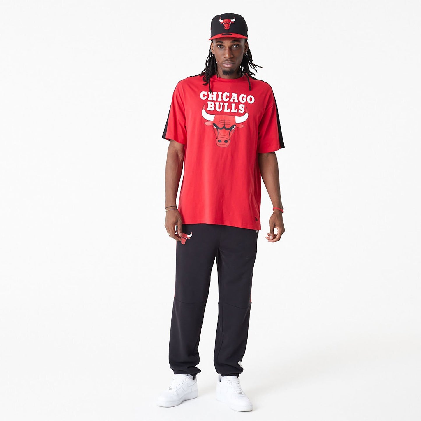 T-shirt Chicago Bulls New Era rosso