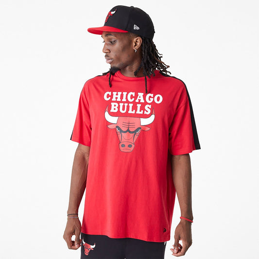 T-shirt Chicago Bulls New Era rosso