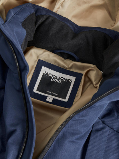 Giacca con cappuccio Jack&Jones blu