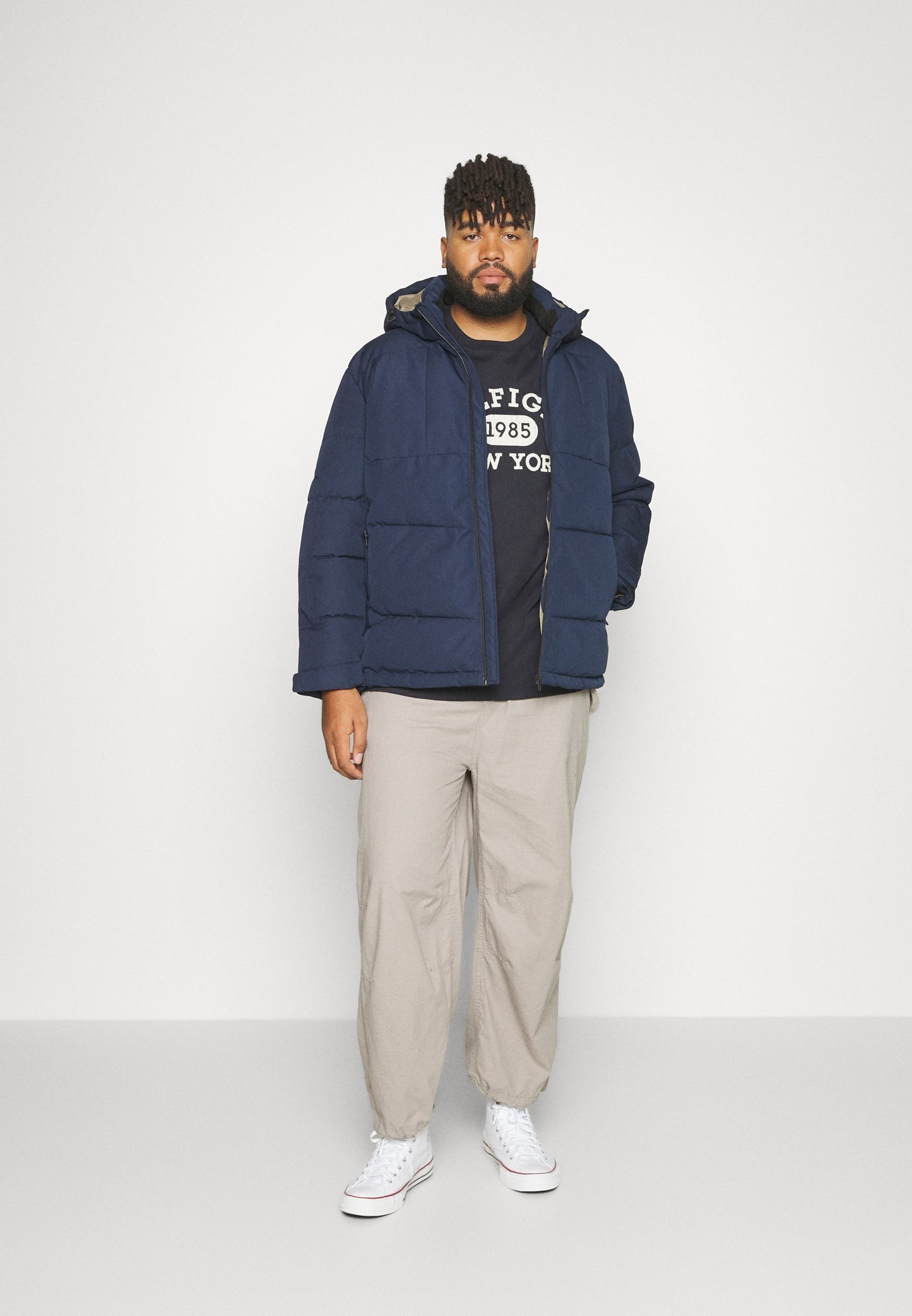 Giacca con cappuccio Jack&Jones blu