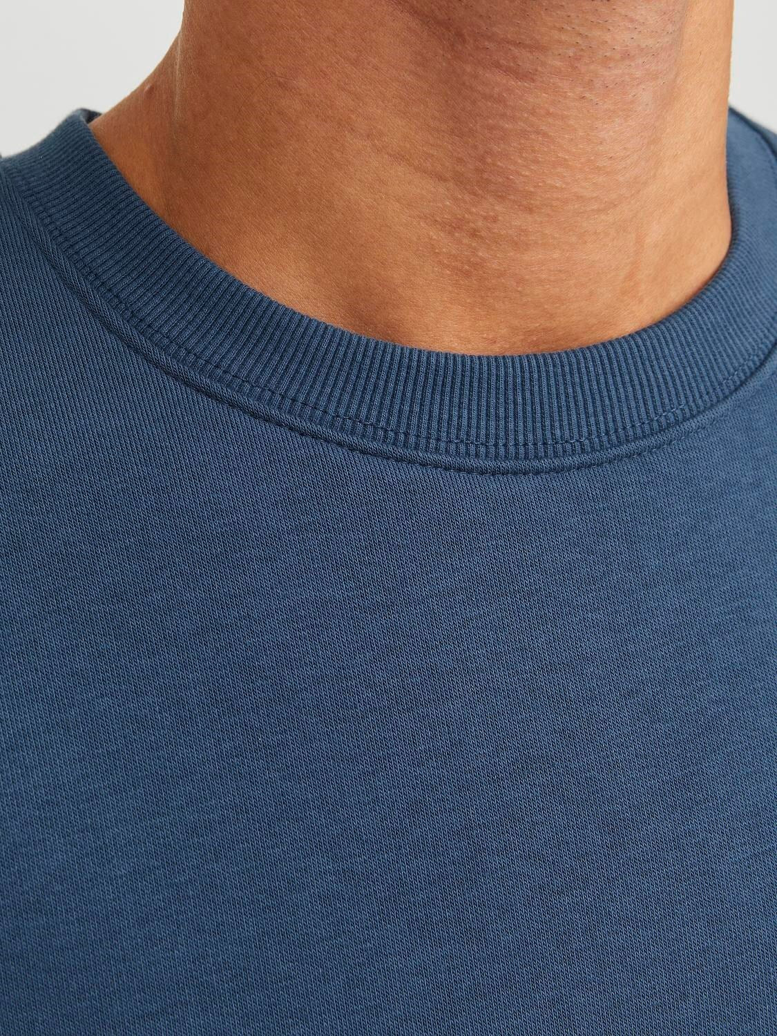 Felpa Baggy felpata Jack&Jones blu